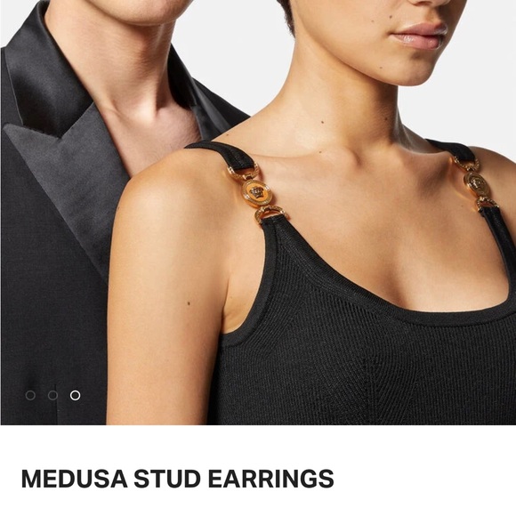 Versace Medusa studs - Picture 3 of 4